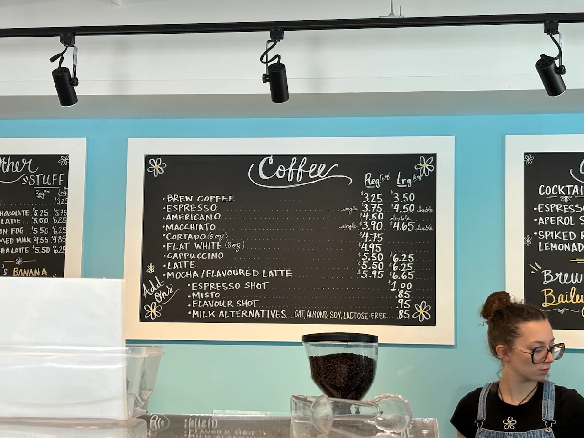 Menu, Hello Coffee (Liberty Village)
