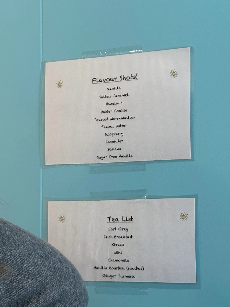 Menu, Hello Coffee (Liberty Village)
