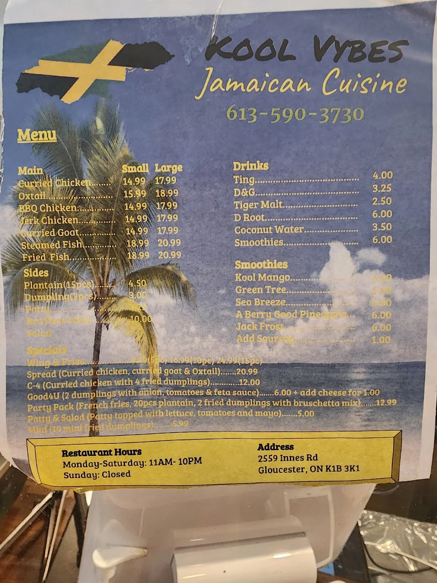 Menu, Try It Man