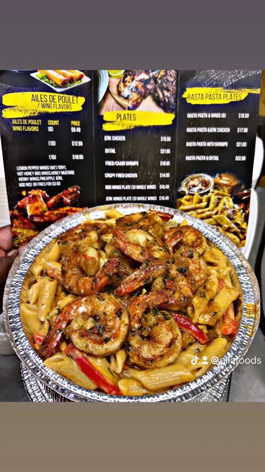 Menu, Ella Foods