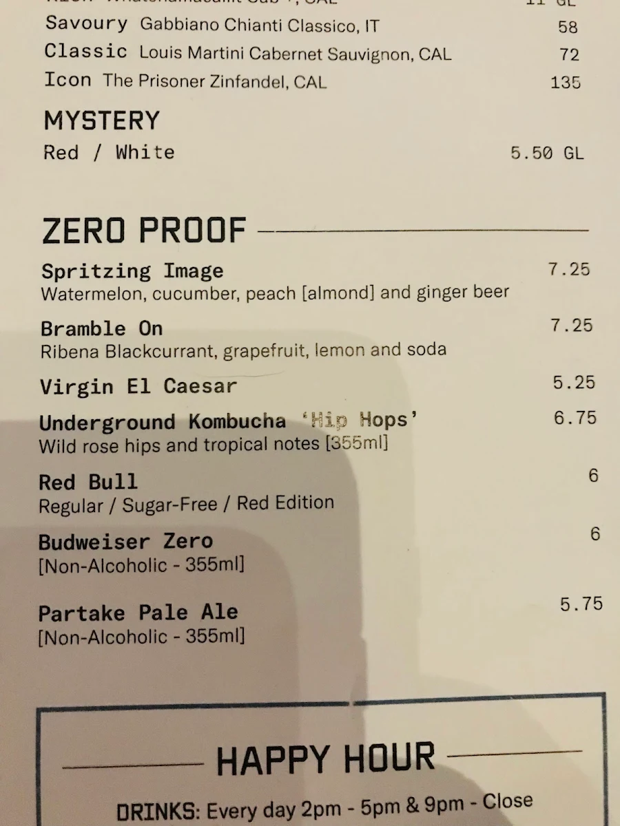 Menu, LOCAL Public Eatery Medicine Hat