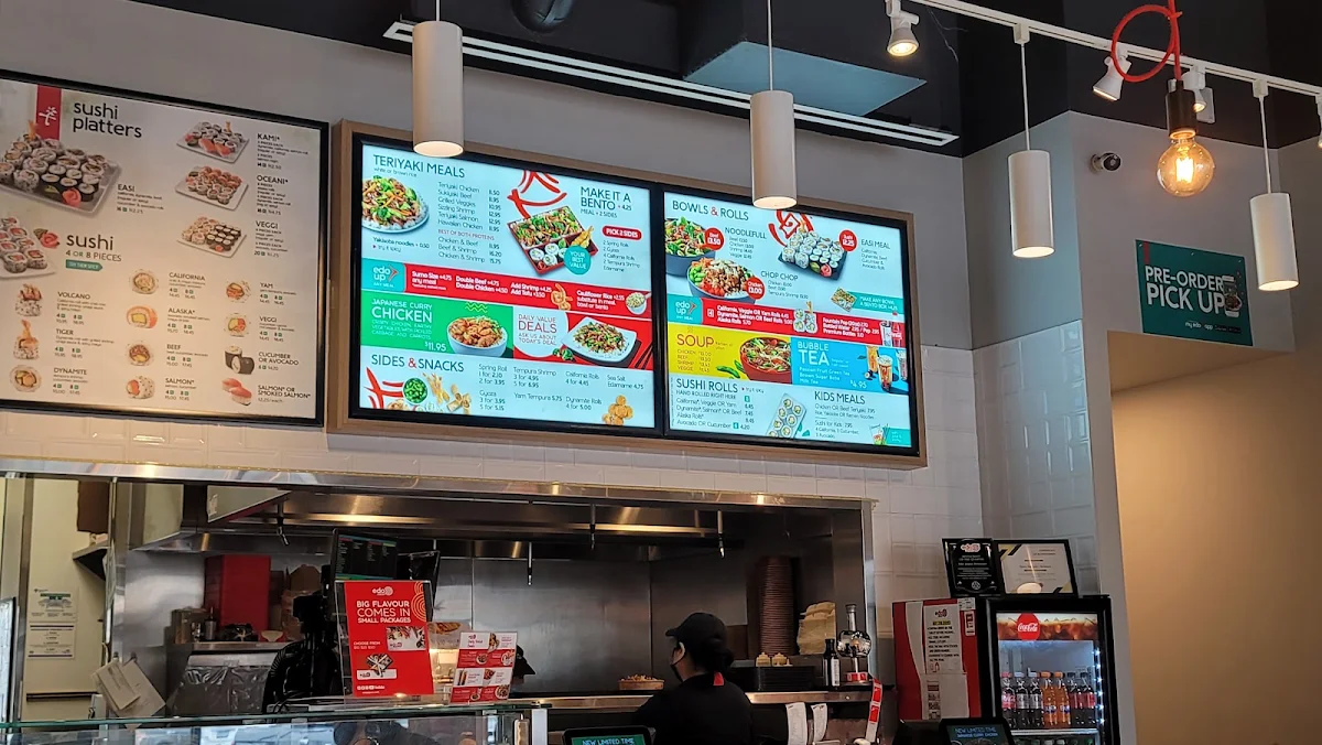 Menu, Edo Japan LANGFORD