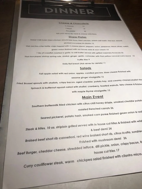 Menu photo 1