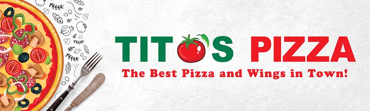 Menu, Tito's Pizza Erin
