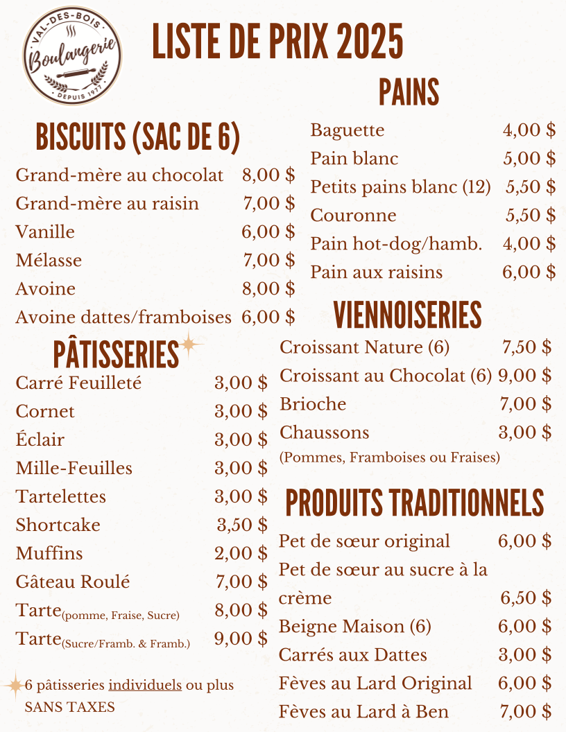 Menu photo 1