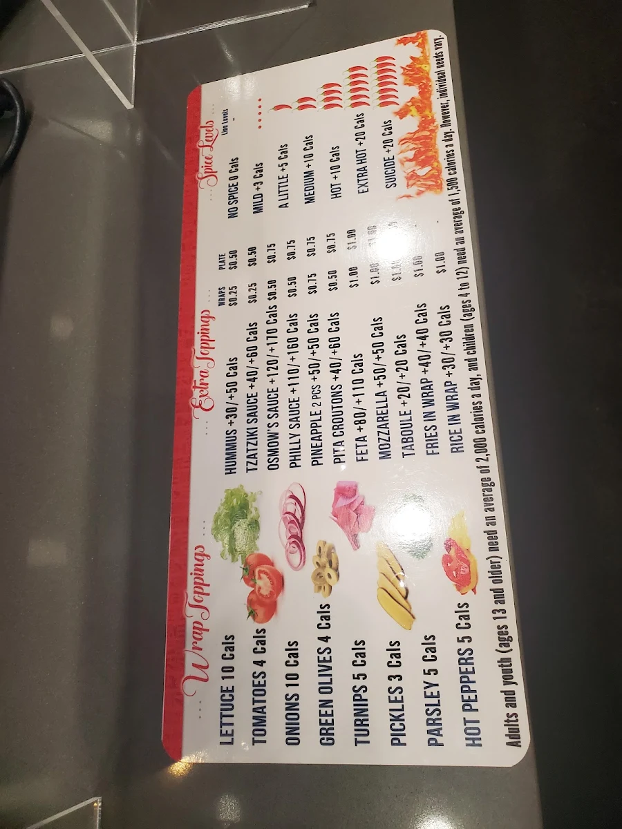 Menu photo 1