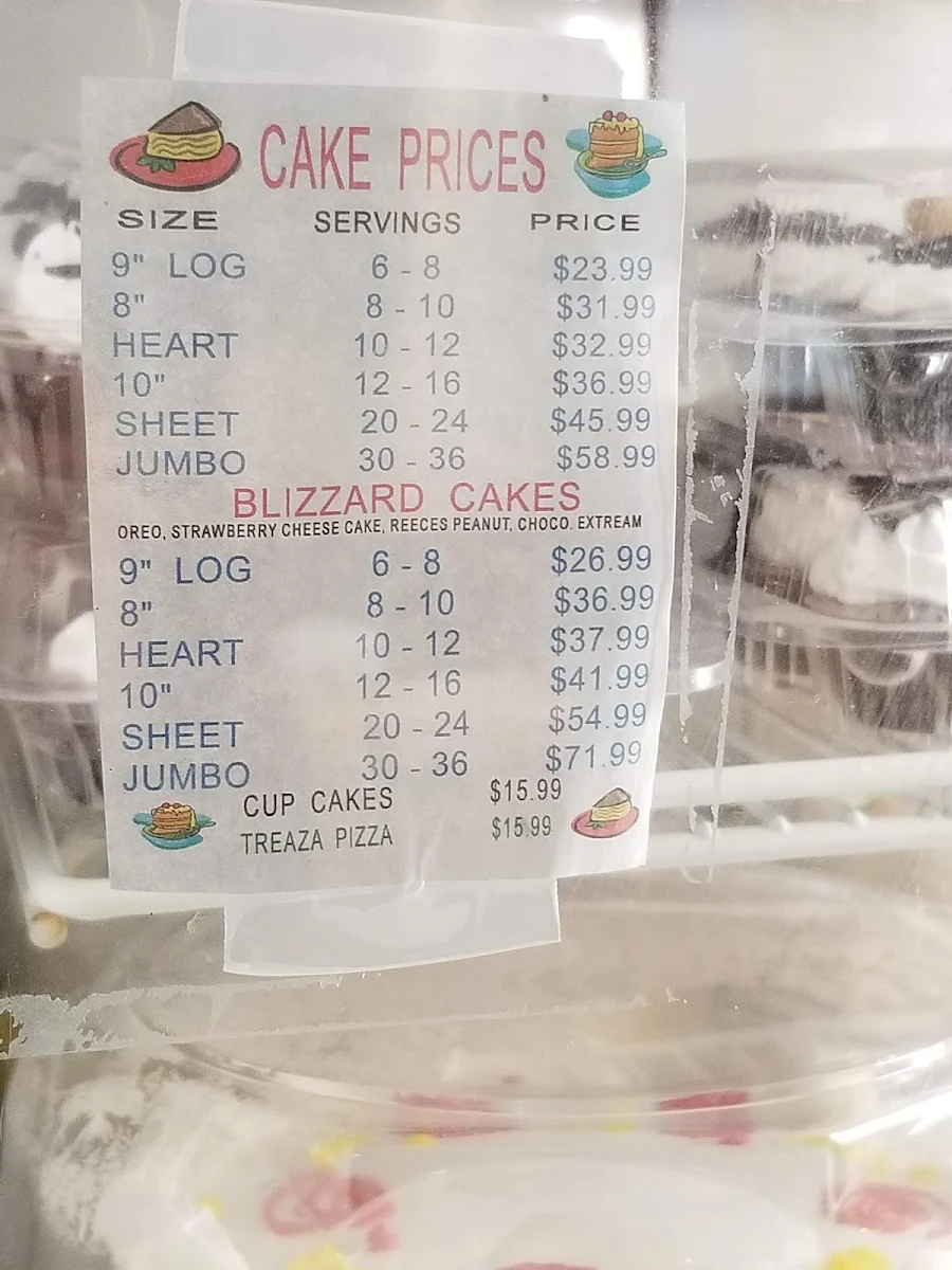 Menu, Dairy Queen Grill & Chill