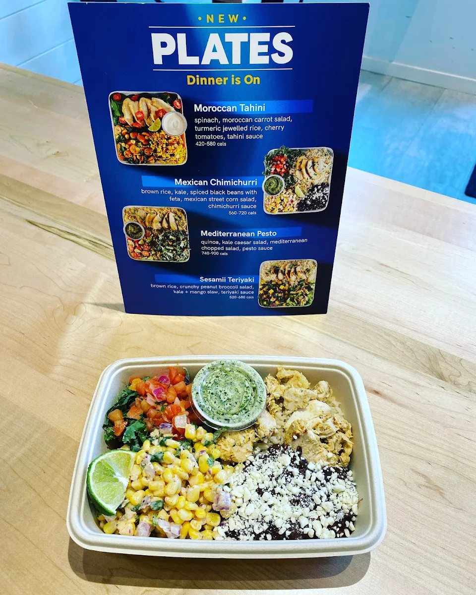Menu, Freshii