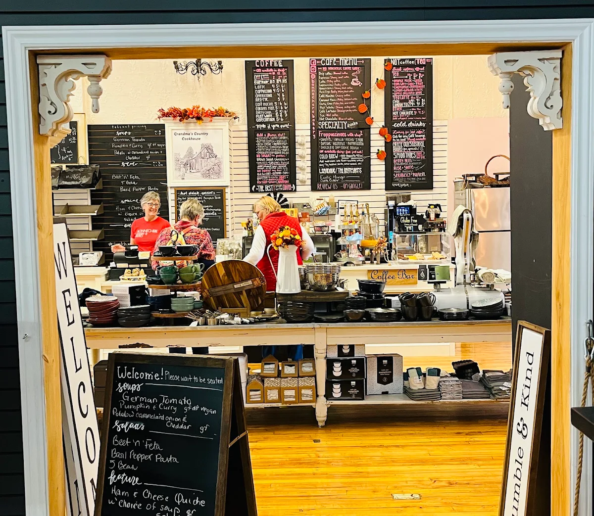 Menu, Bonnechere Bakery & Bistro and Bonnechere at Home