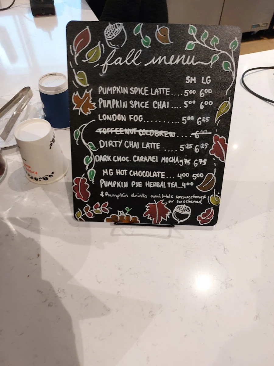 Menu, Hargrave St. Market
