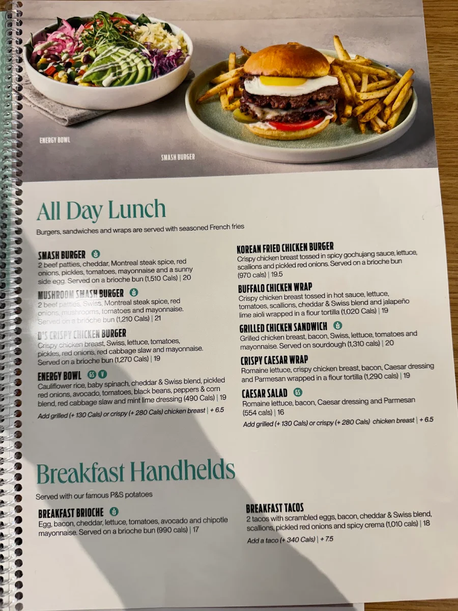 Menu, Pür & Simple