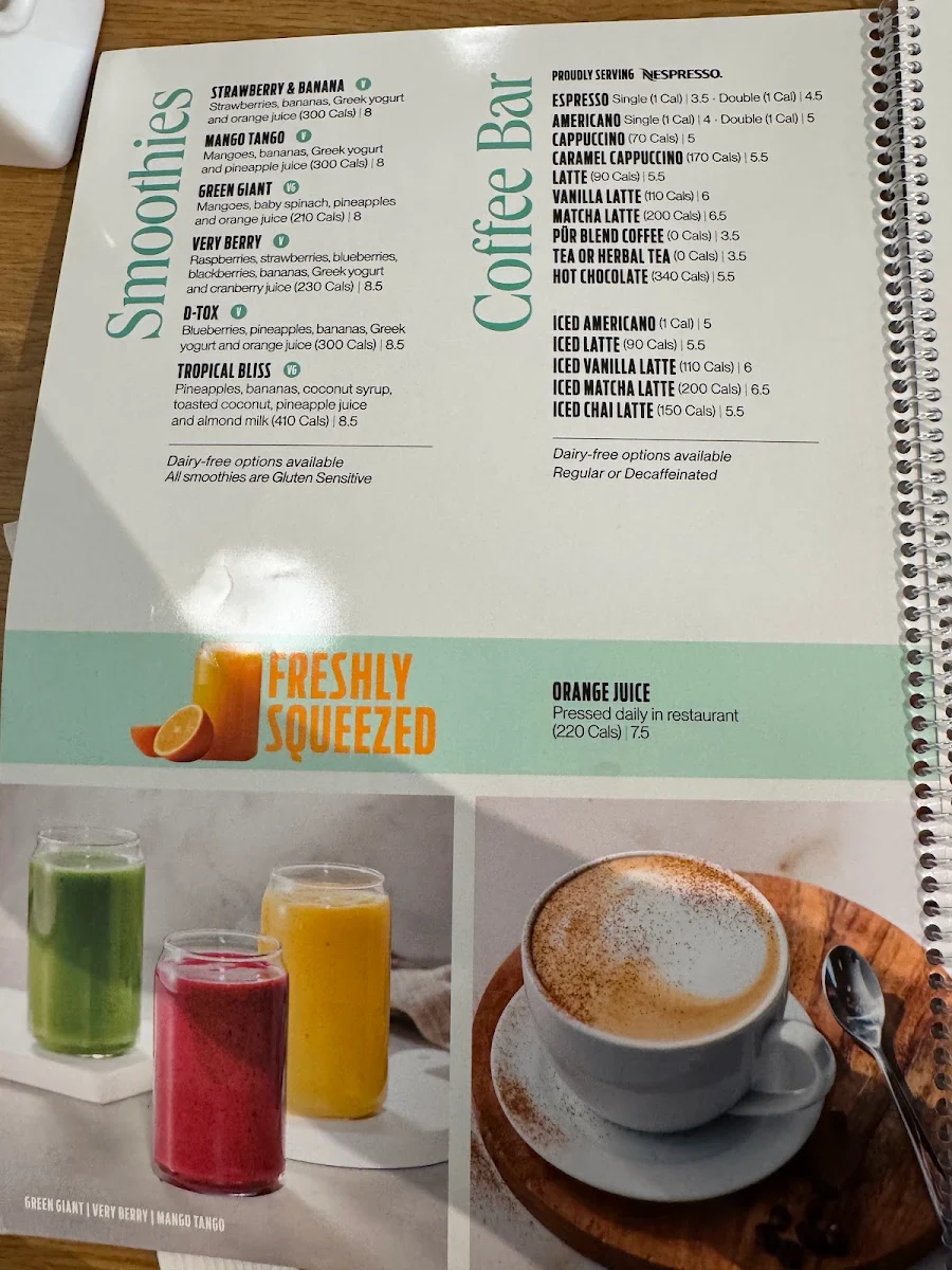 Menu, Pür & Simple