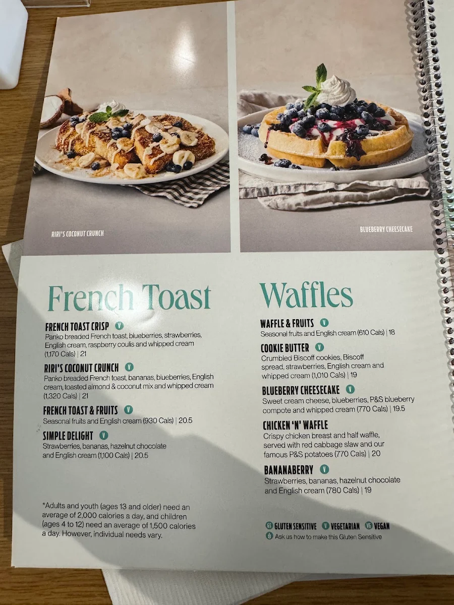 Menu, Pür & Simple