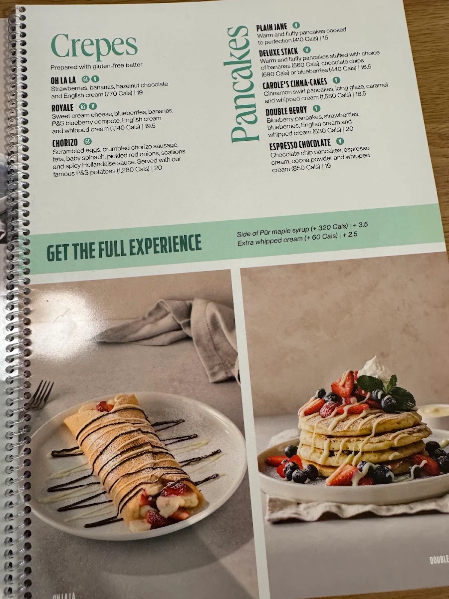 Menu, Pür & Simple