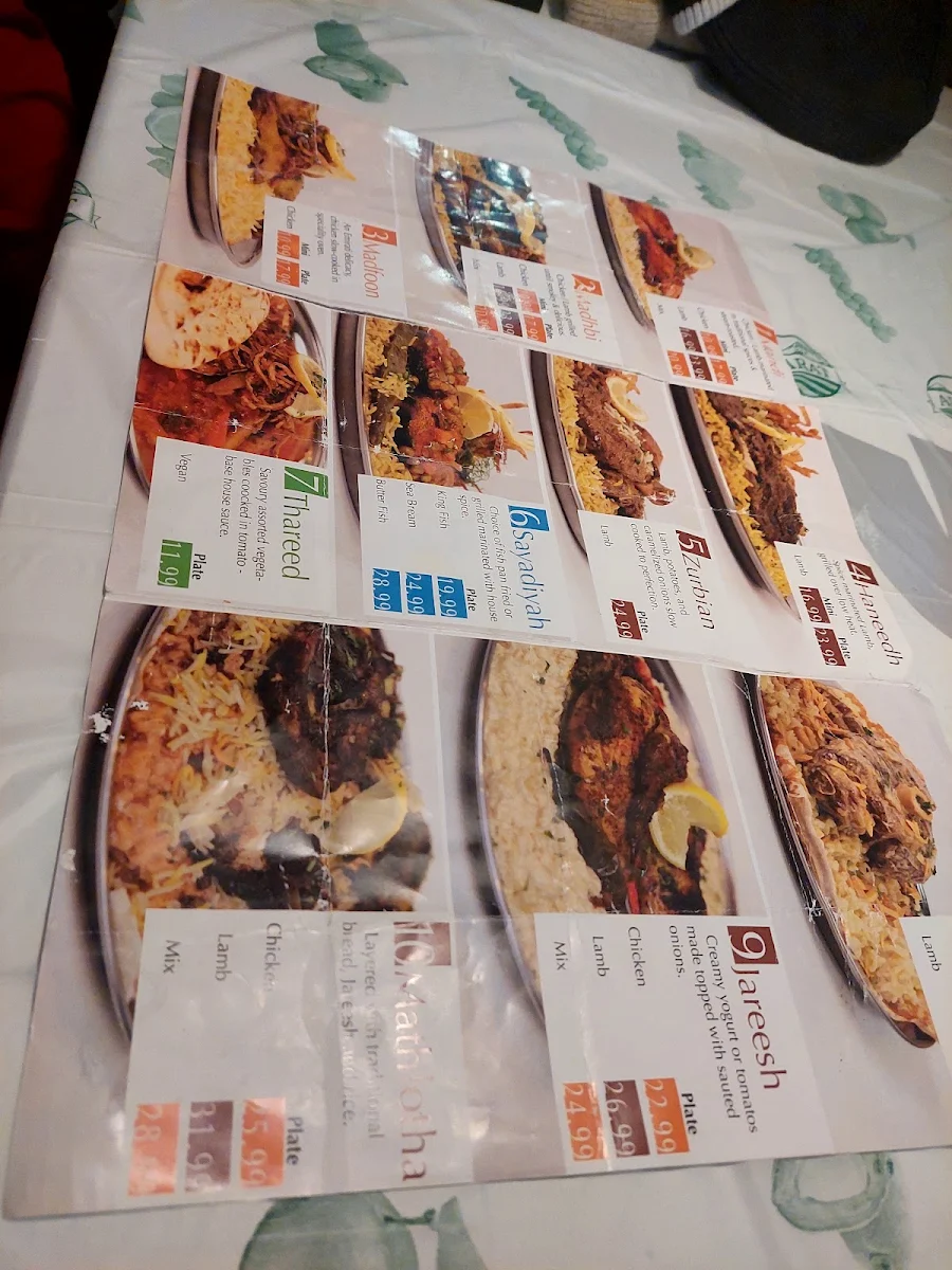 Menu, Mandi Afandi