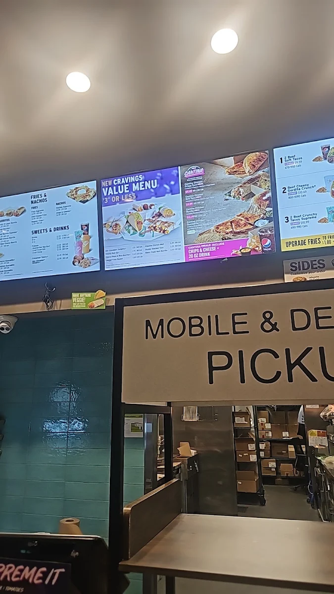 Menu, Taco Bell