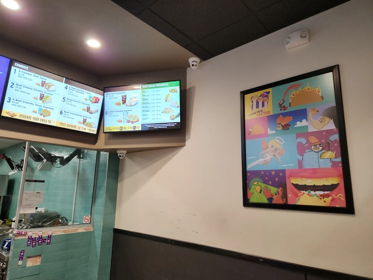 Menu, Taco Bell
