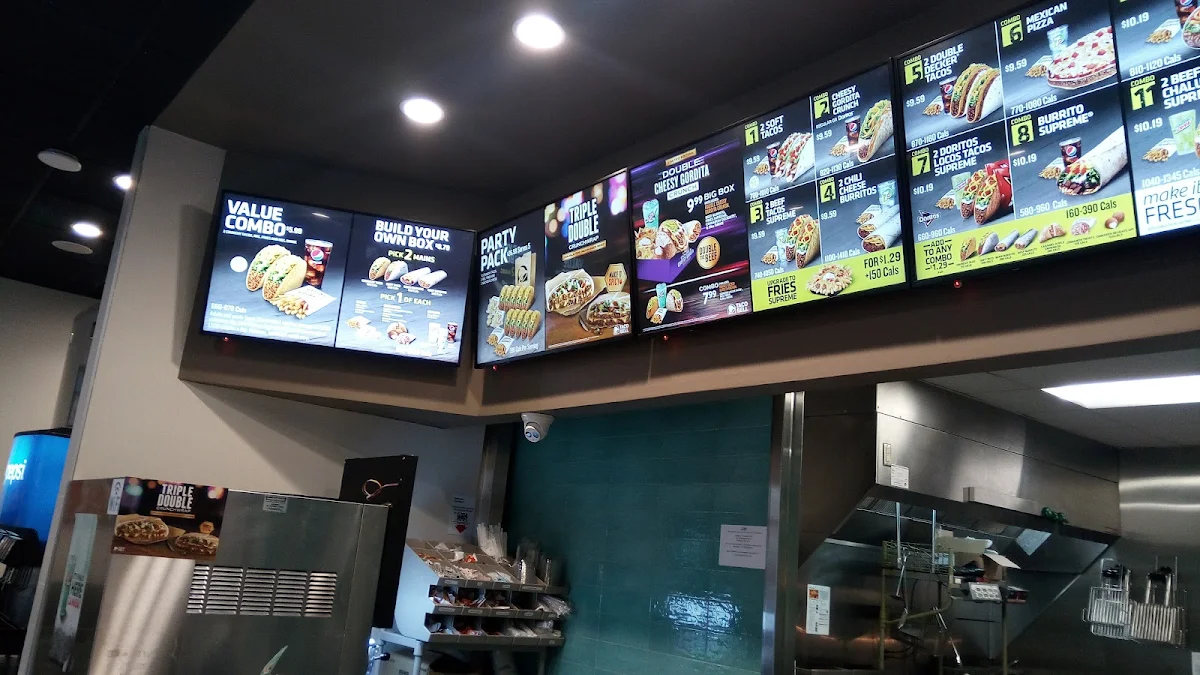 Menu, Taco Bell