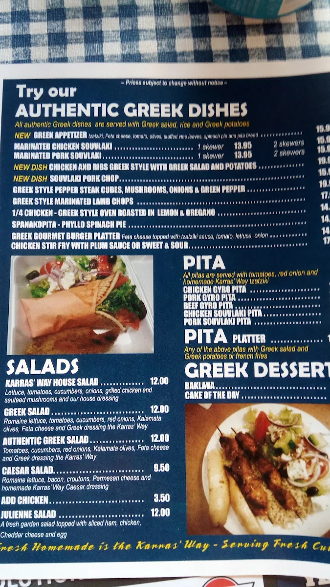 Menu photo 1