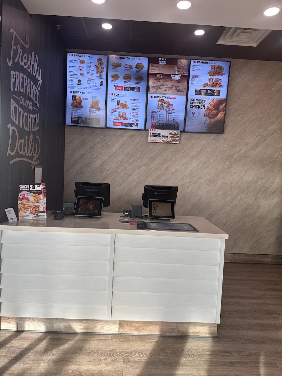 Menu, KFC