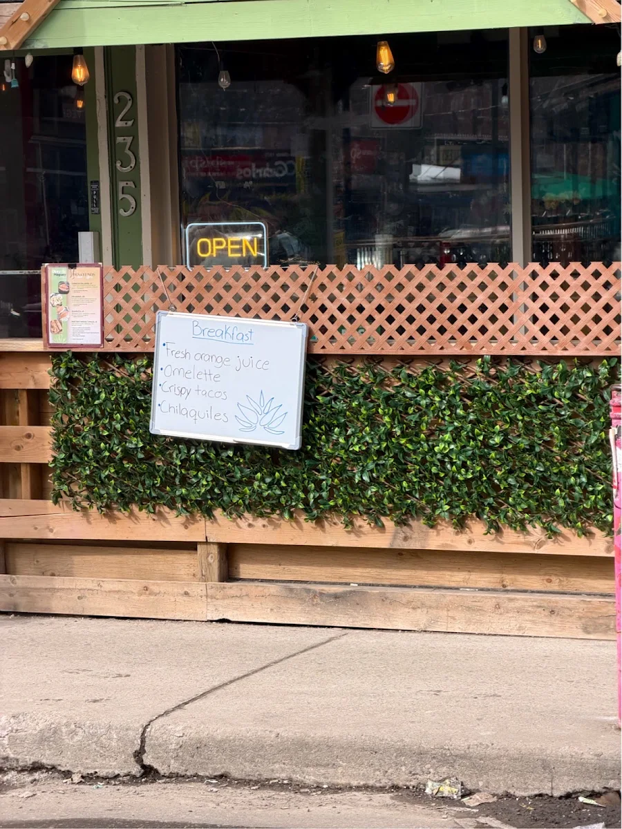 Menu, Okay Maguey
