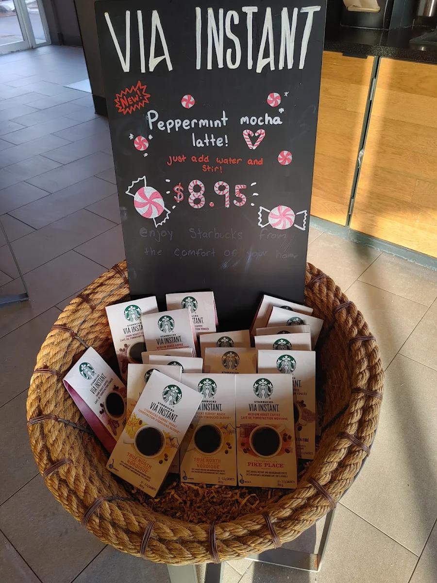 Menu, Starbucks Coffee Company
