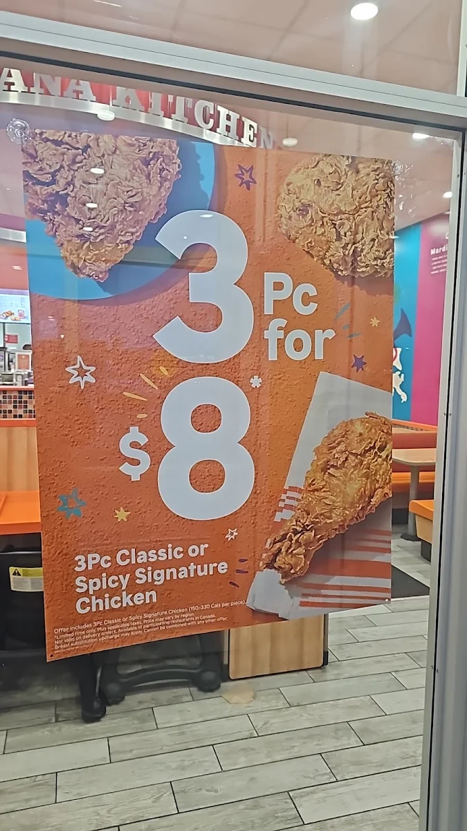 Menu, Popeyes Louisiana Kitchen