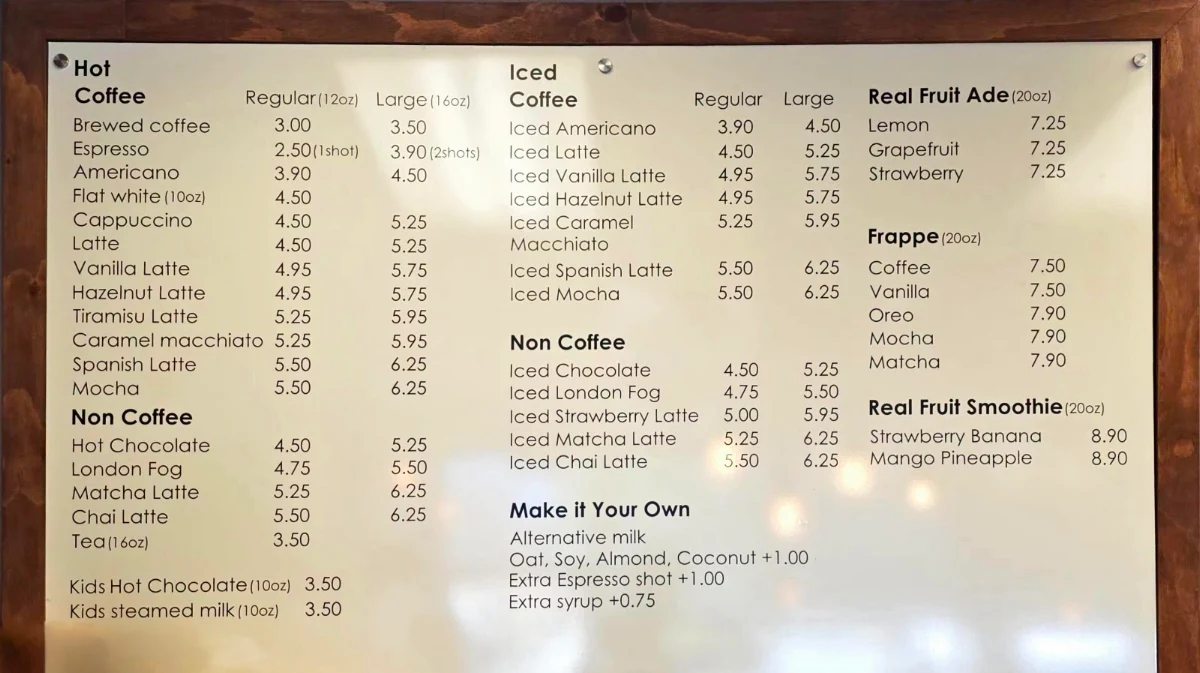 Menu photo 1