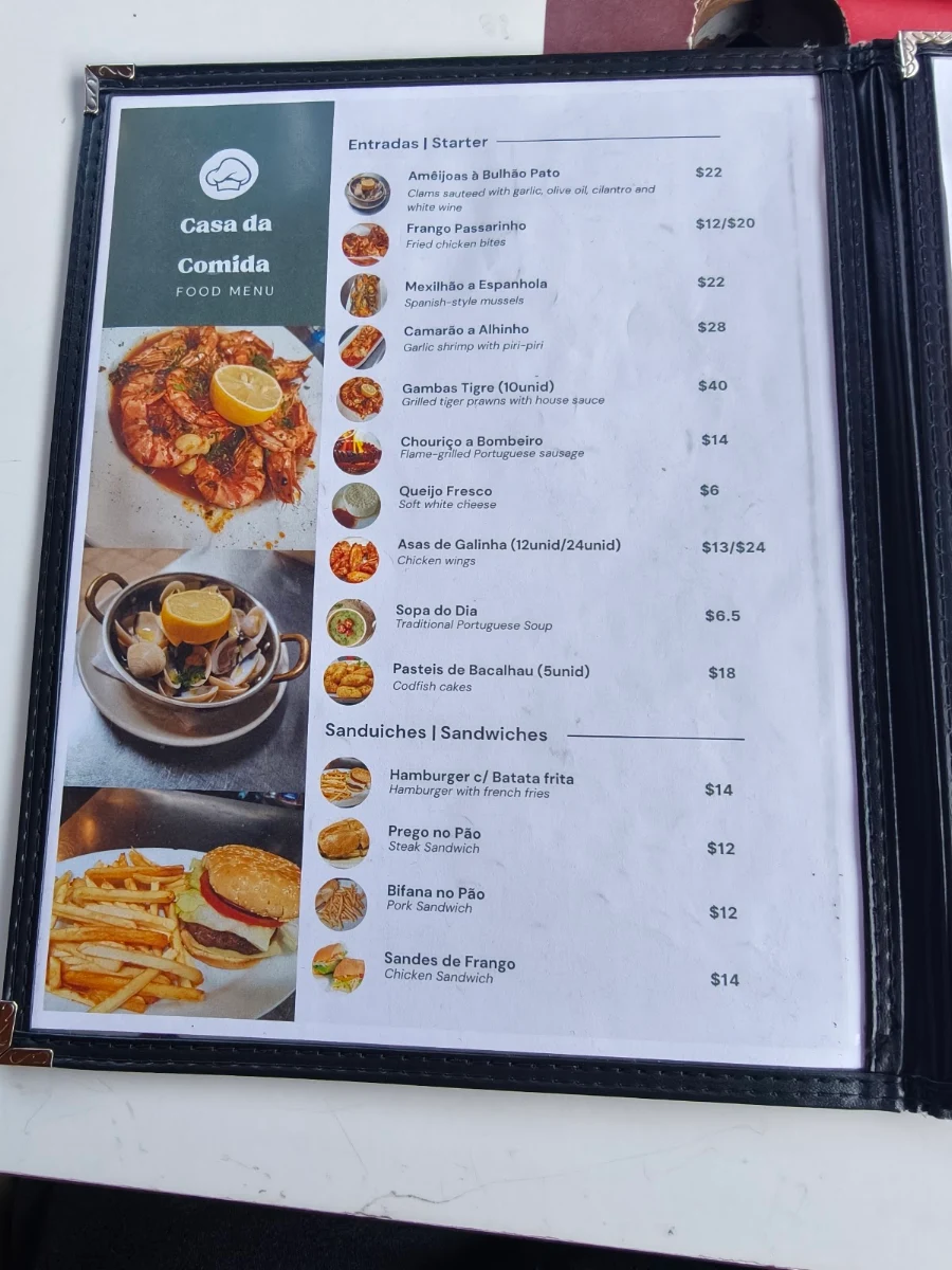 Menu photo 1