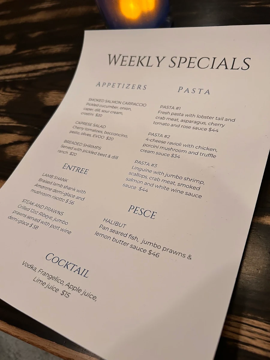 Menu photo 1