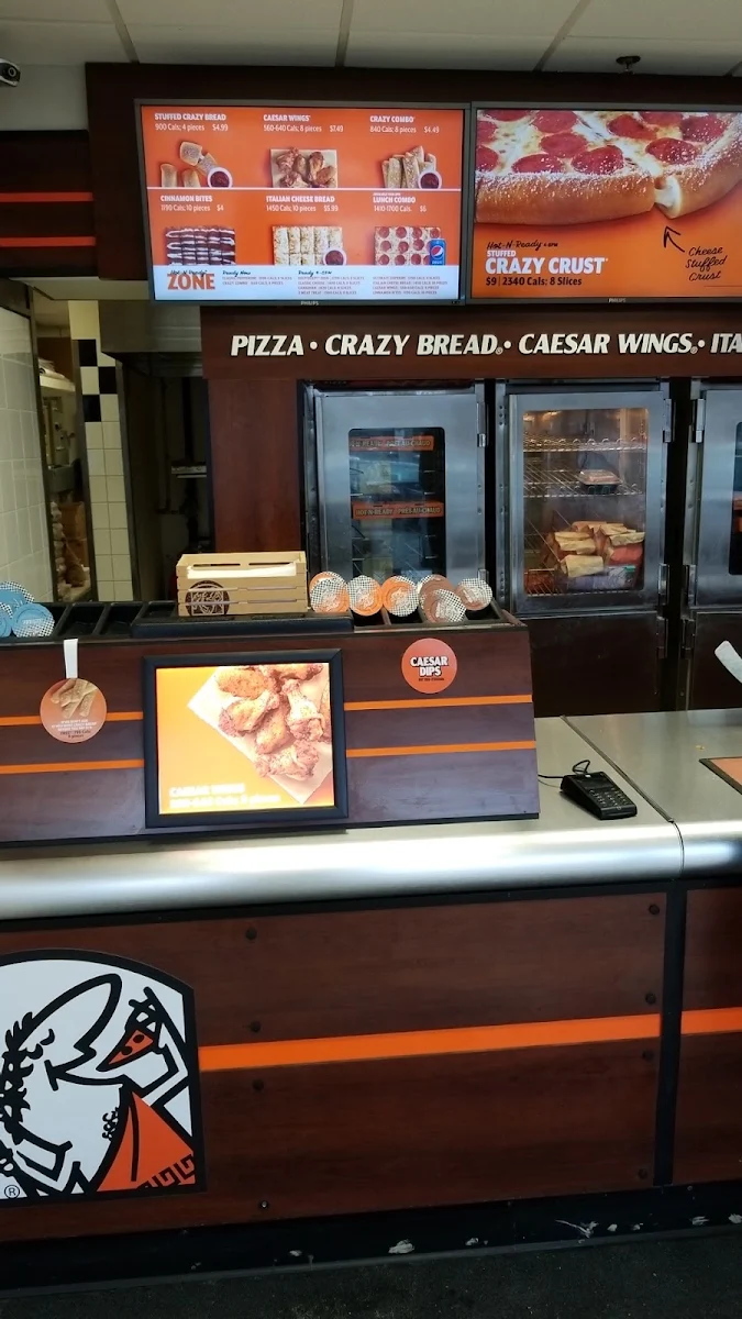 Menu, Little Caesars Pizza