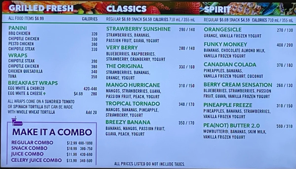 Menu photo 1