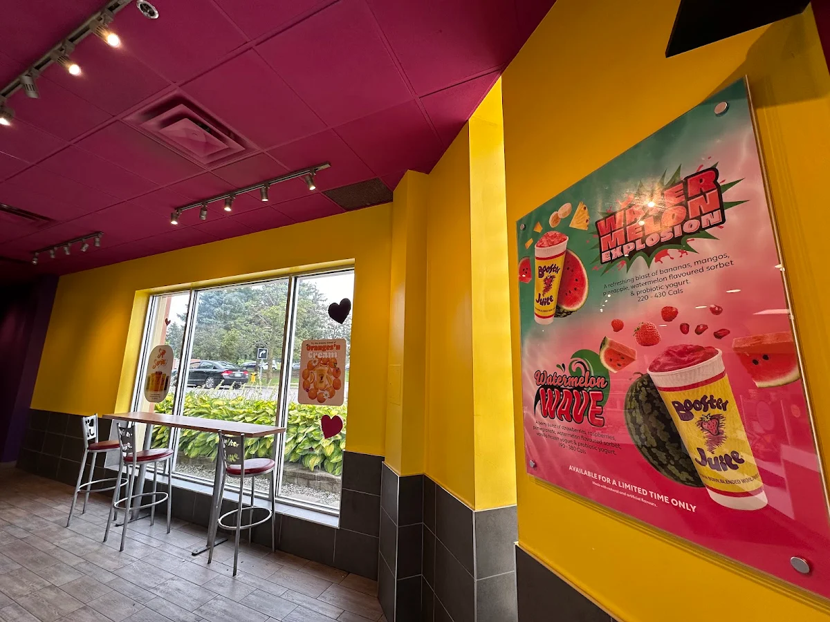 Menu, Booster Juice