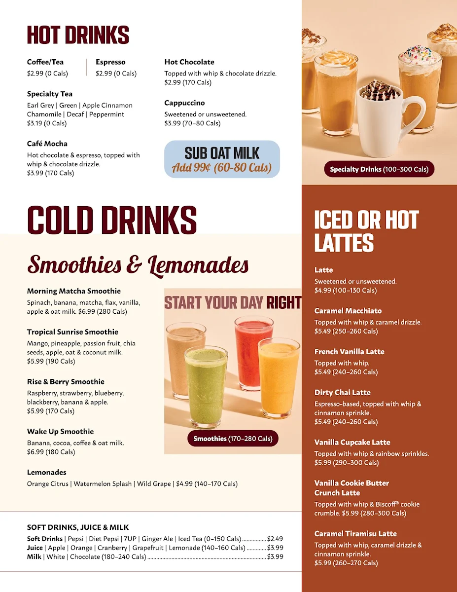 Menu, Stacked Pancake & Breakfast House (Mississauga - Argentia)