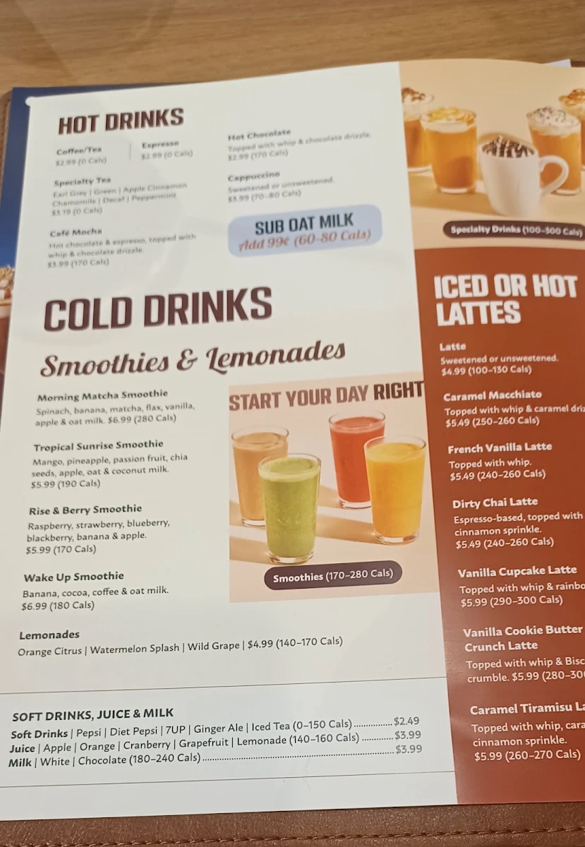Menu, Stacked Pancake & Breakfast House (Mississauga - Argentia)