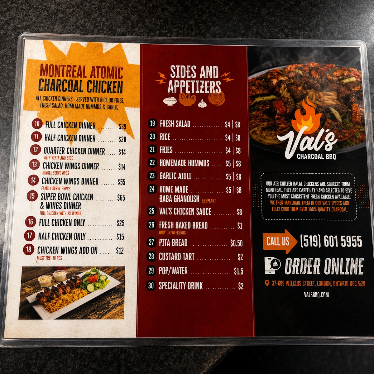 Menu photo 1