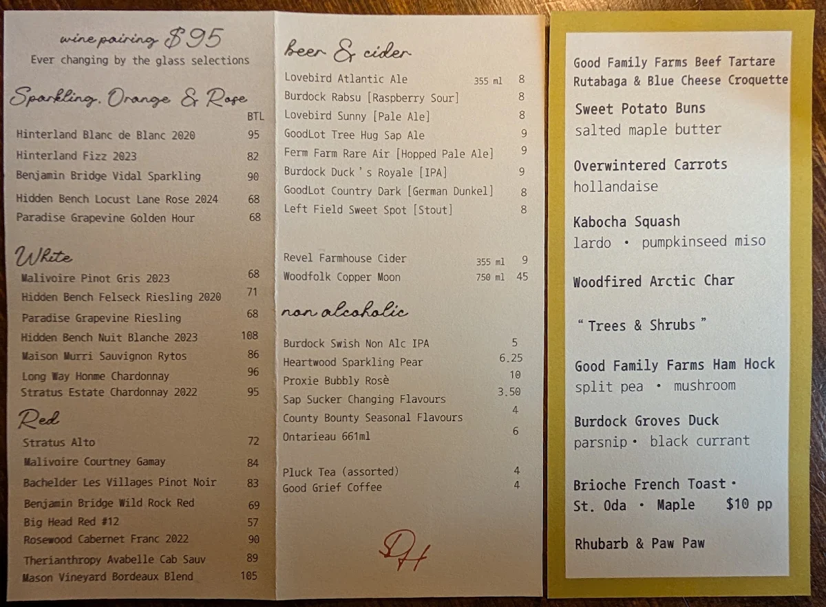 Menu photo 1