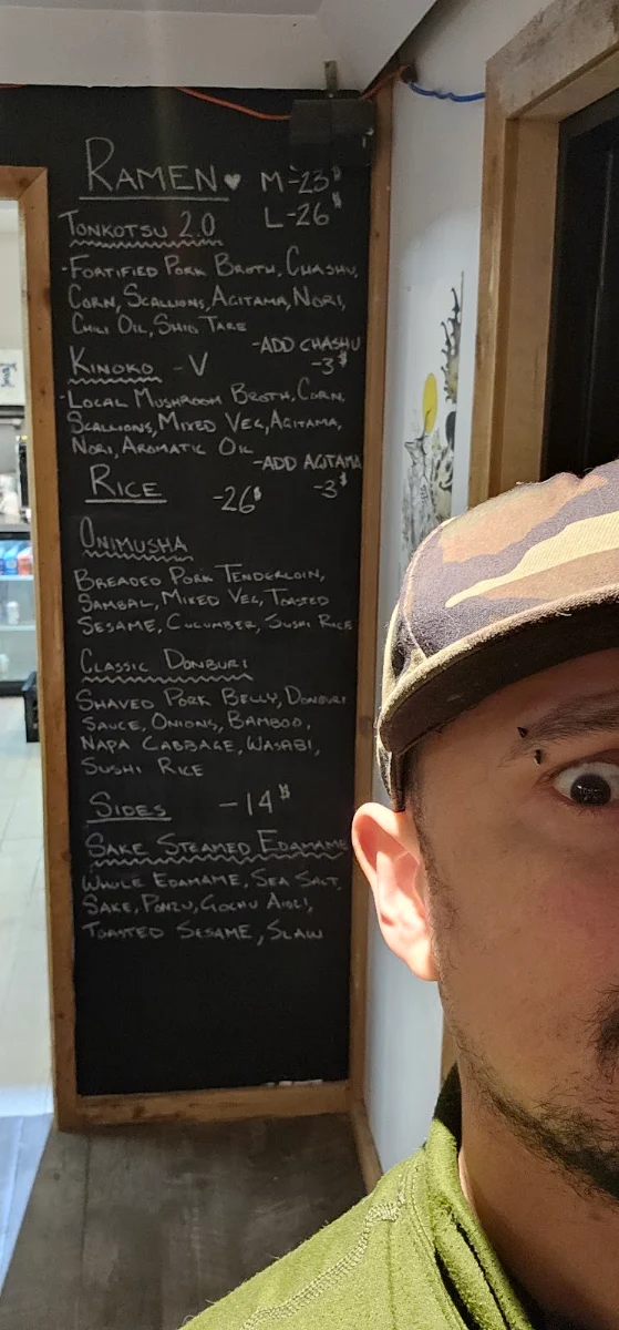 Menu, The Jackal
