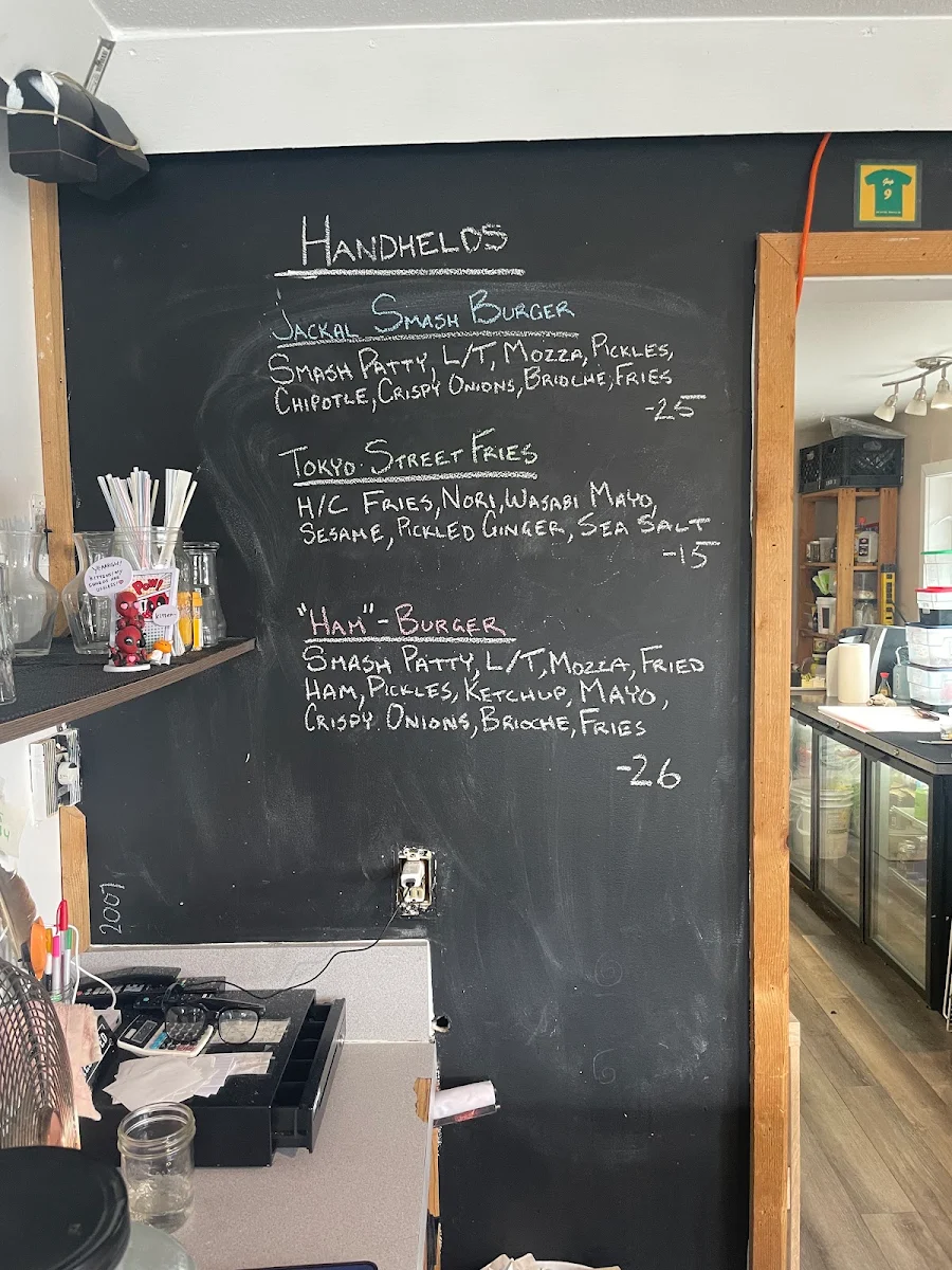 Menu, The Jackal