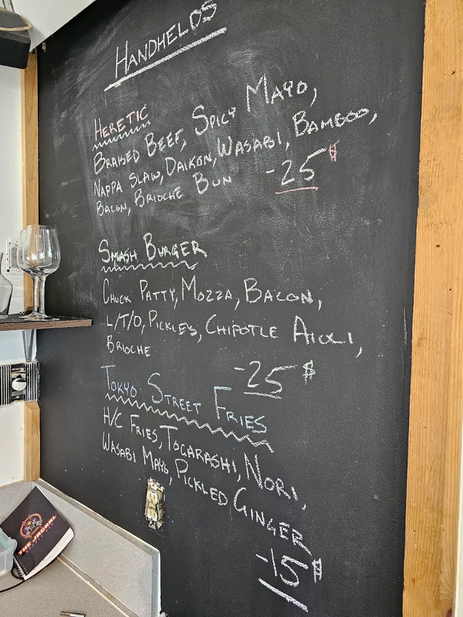 Menu, The Jackal