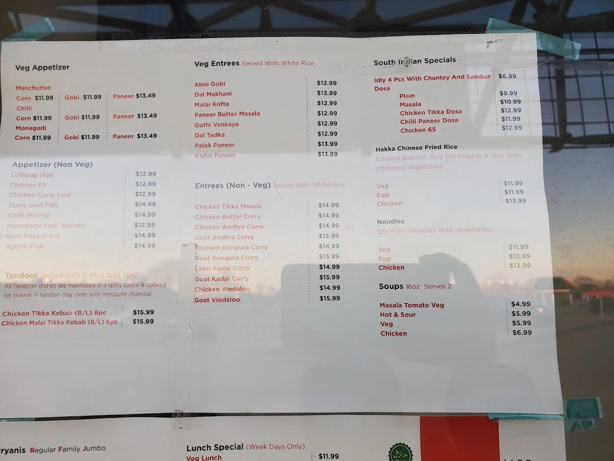 Menu, Niwa Japanese Restaurant