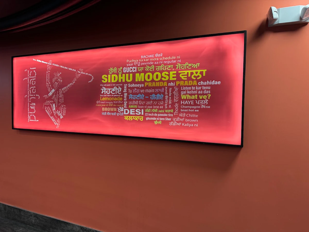 Menu, Punjaabi Chaaphouse Etobicoke