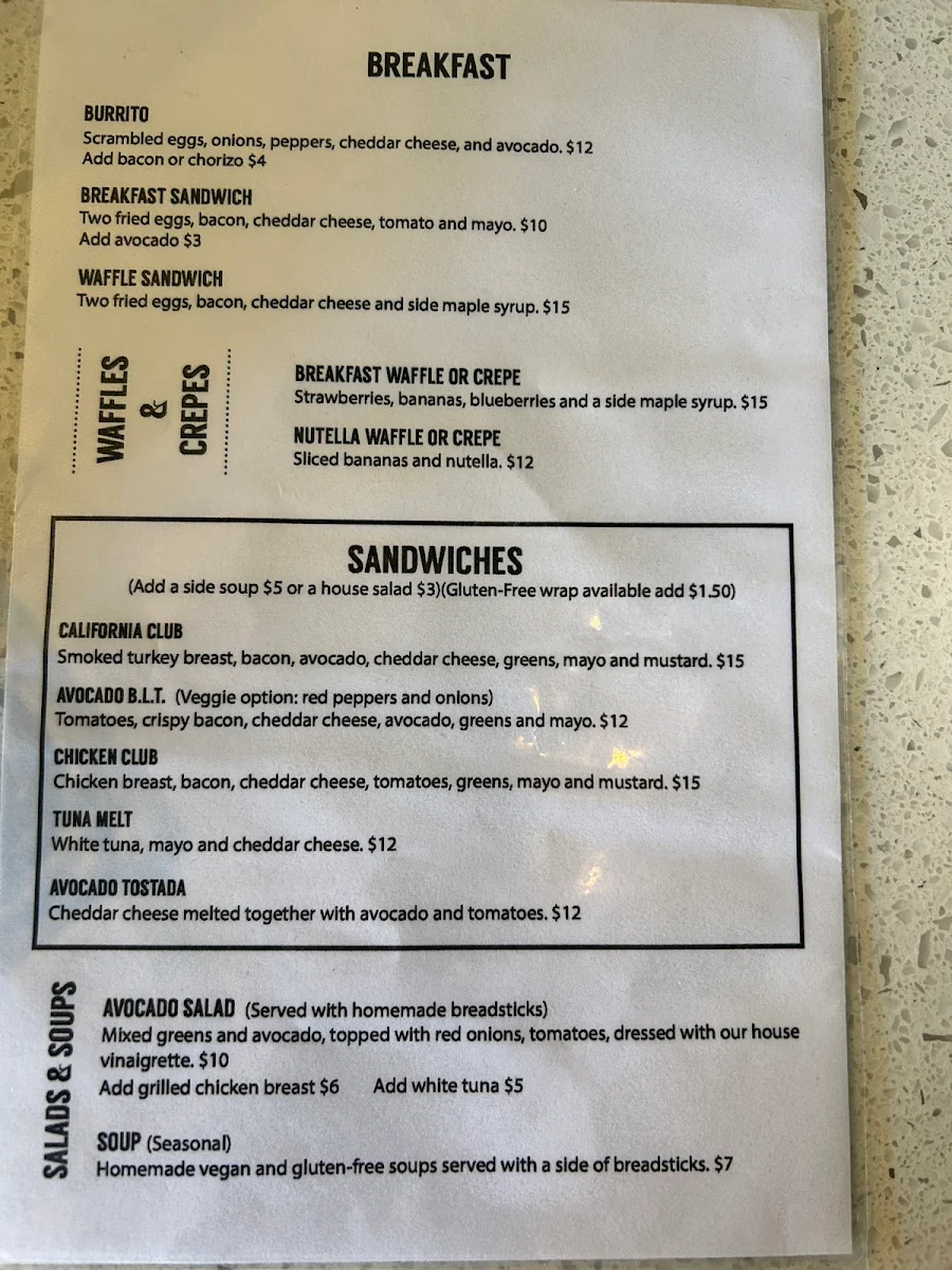 Menu photo 1