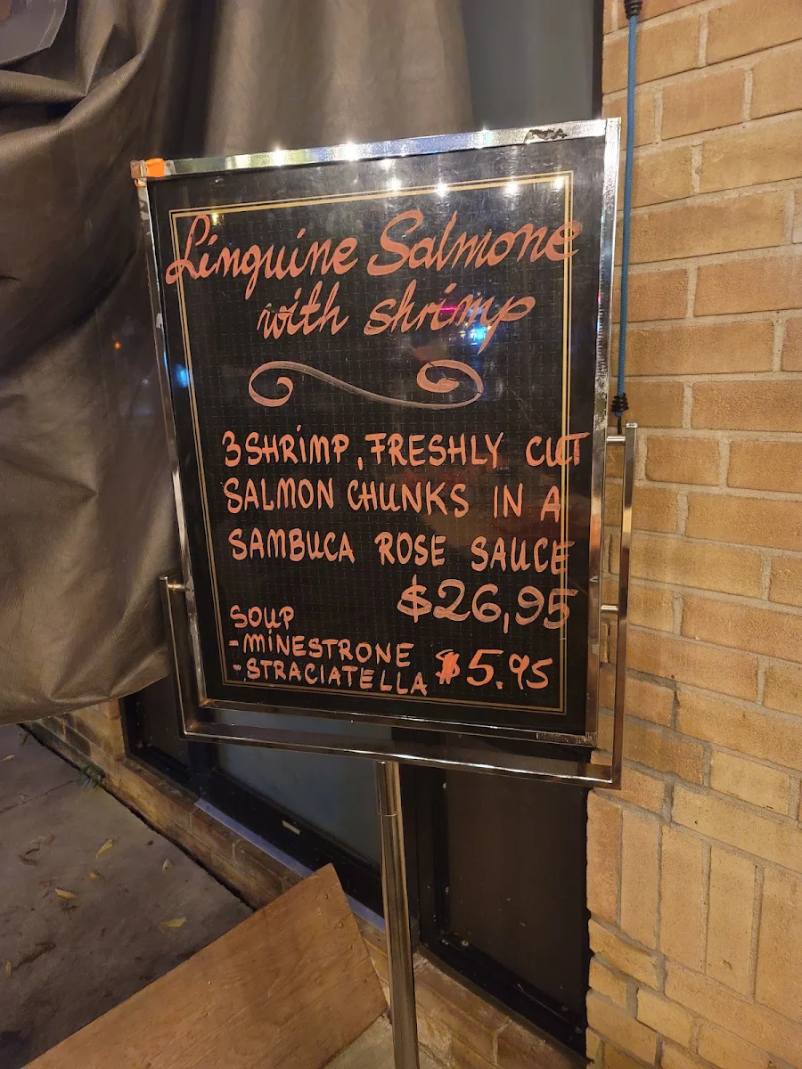 Menu, La Veranda Osteria