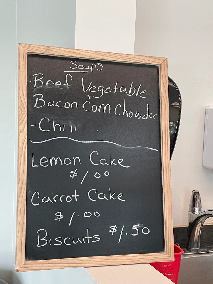 Menu, Rose Room Coffee Shop