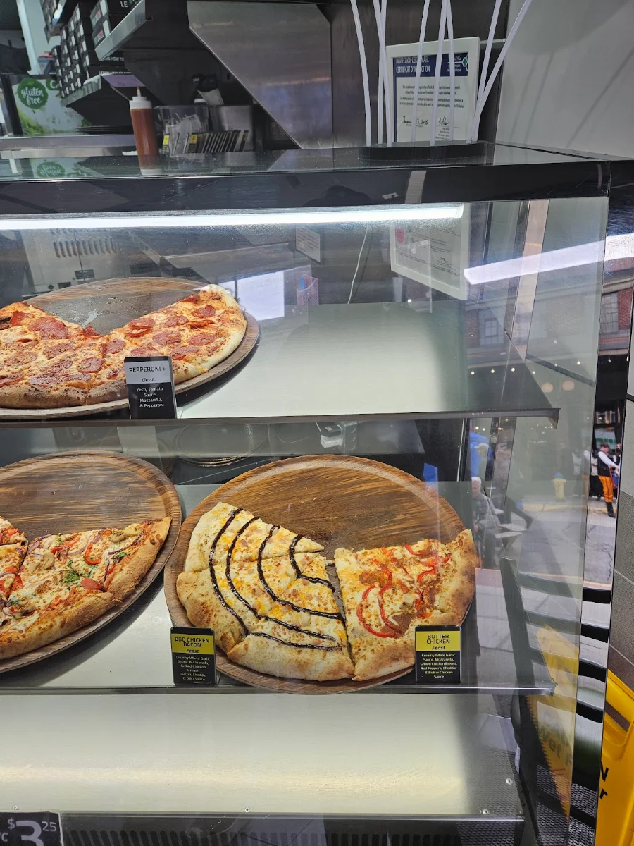 Menu, Freshslice Pizza