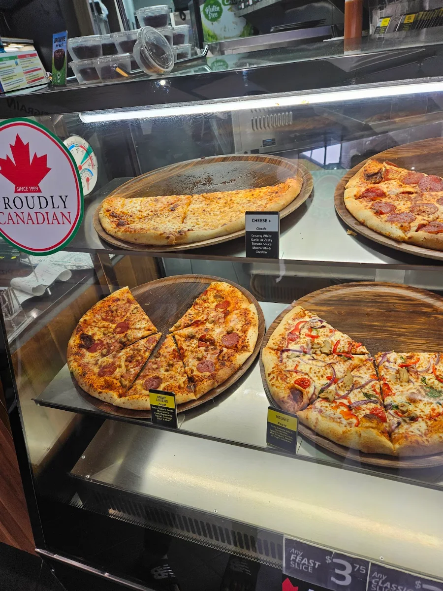 Menu, Freshslice Pizza
