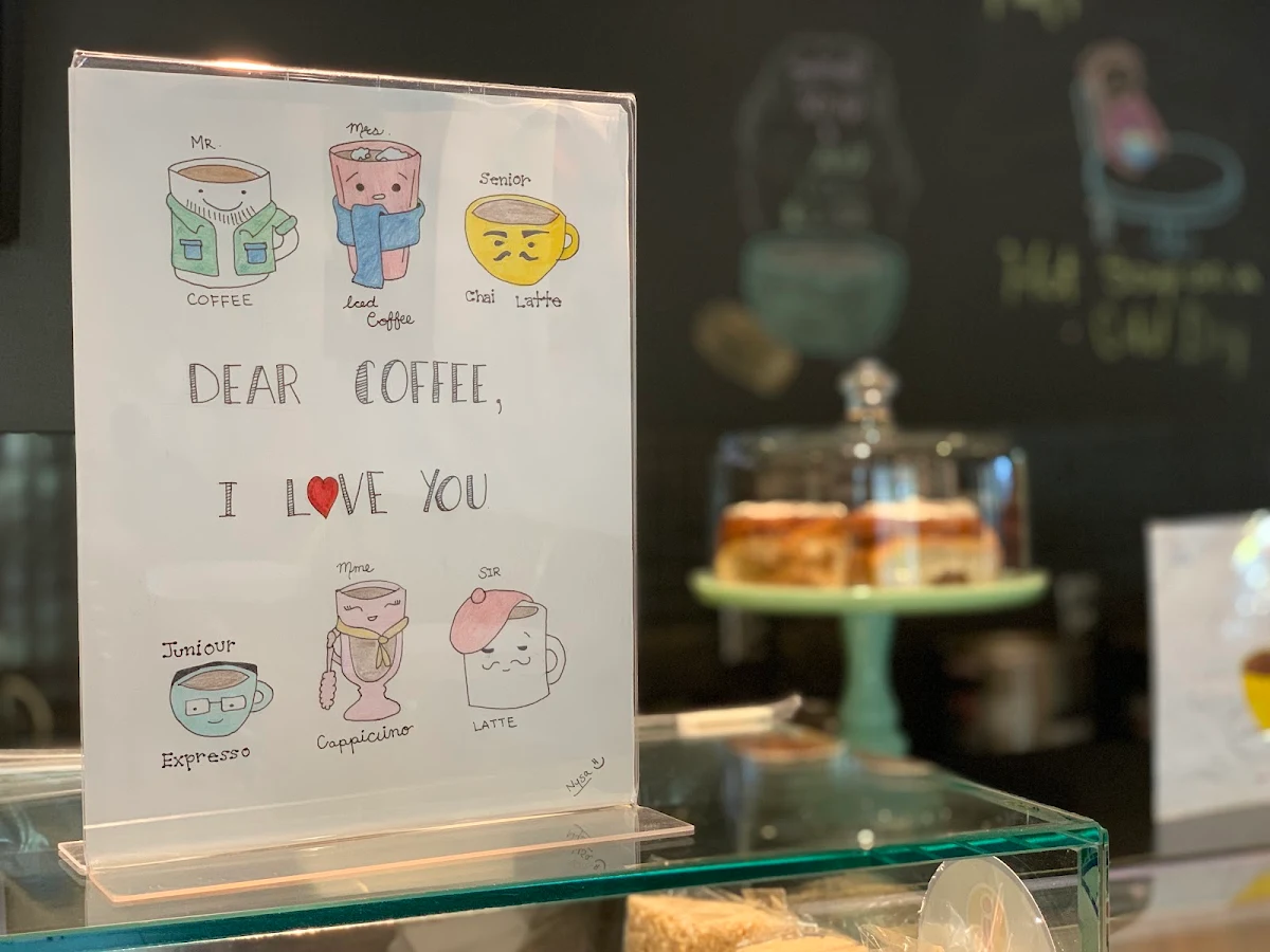 Menu, Blenz Coffee