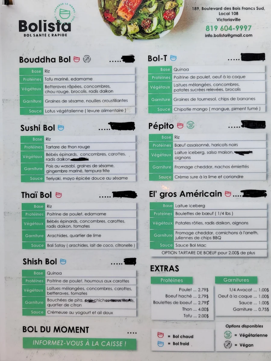 Menu photo 1