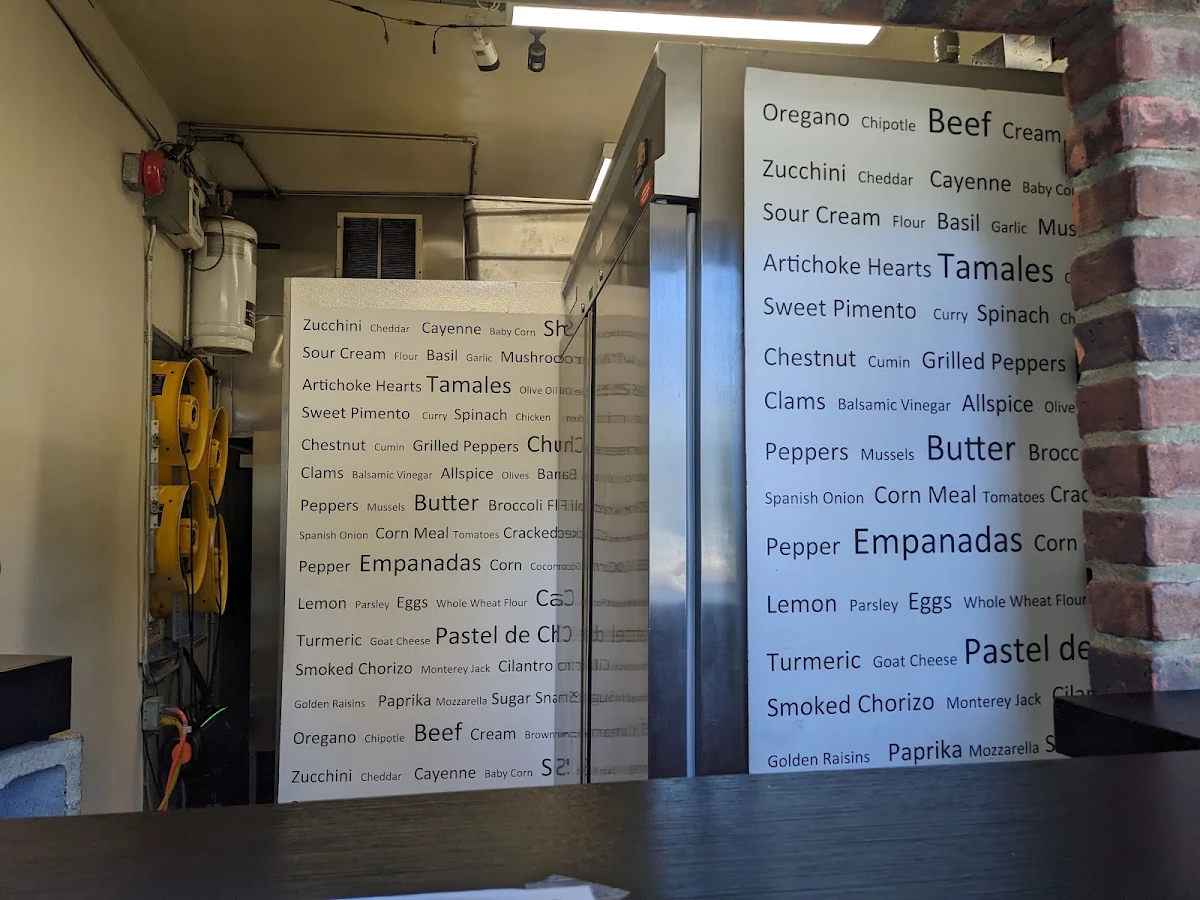 Menu, The Empanada Company